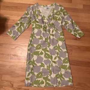 Boden Silk green dress